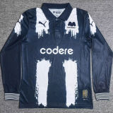 2025/26 Monterrey 80Th Anniversary Edition Long Sleeve Soccer Jersey 胸前队微是M