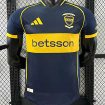 2025/26 Boca 120th Anniversary Edition Player Version Soccer Jersey 不印 右臂和后幅广告