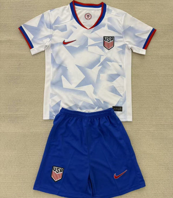 2025/26 U.S Home White Kiss Soccer Jersey