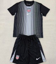 2025/26 U.S Black GK Kiss Soccer Jersey