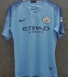 2018/2019 Man City Home Blue Retro Jersey