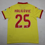 2015/20116 Gijon Away Yellow Retro Soccer Jersey