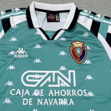 1995/1997 Osasuna Away Blue Retro Soccer Jersey