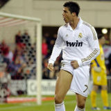 2011/2012 RM Home White Retro Player Version Shorts Pants 球员版