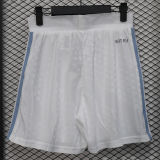 2024/25 Argentina 50th Anniversary Player Version White Shorts Pants 球员版