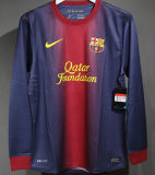 2012/13 BA Home Retro Player Version Long Sleeve Soccer Jersey 球员版