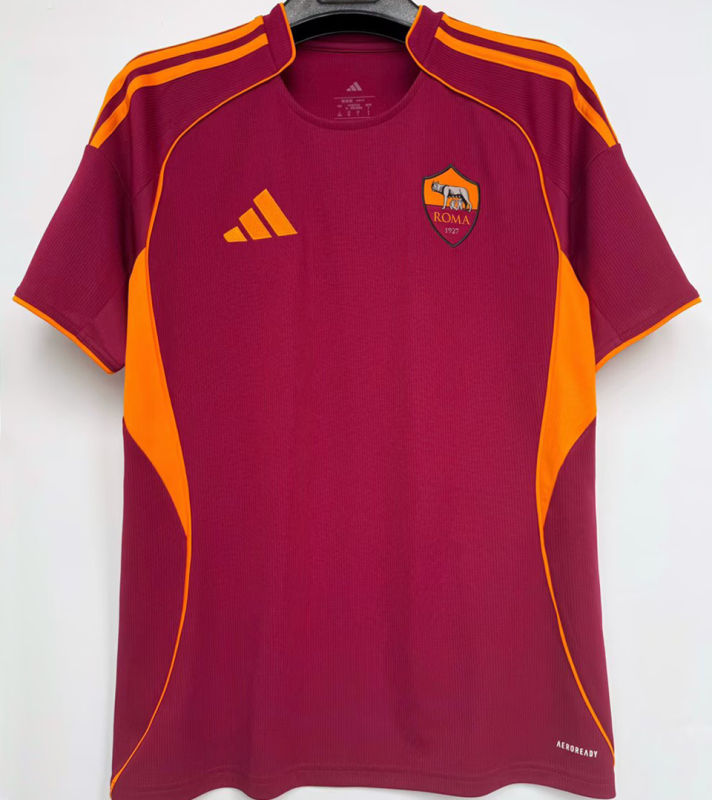 AS Roma Local Versión Aficionado 2025/26 (Roja)
