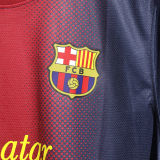2012/13 BA Home Retro Player Version Long Sleeve Soccer Jersey 球员版
