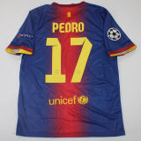2012/13 BA Home Retro Player Version Long Sleeve Soccer Jersey 球员版