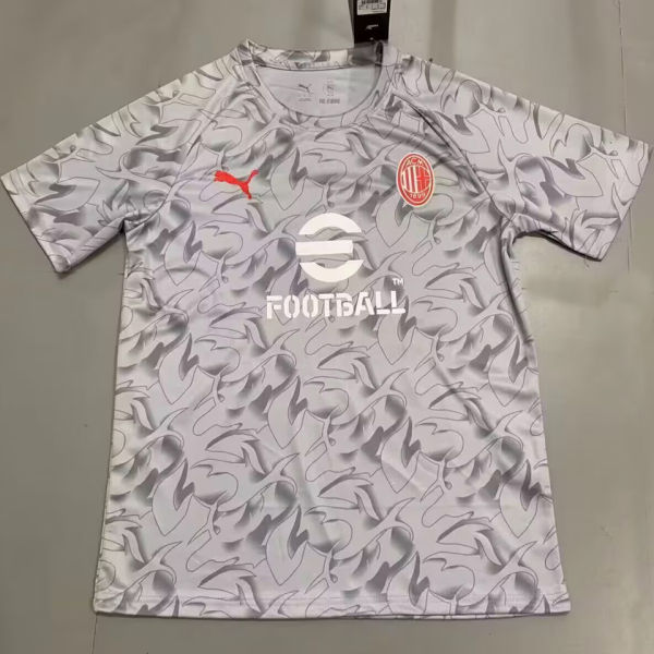 2025/26 AC Milan Grey Training Jersey