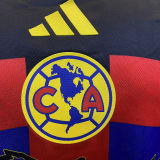 2025/26 Club America Home Player Version Long Sleeve Soccer Jersey 长袖
