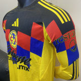 2025/26 Club America Home Player Version Long Sleeve Soccer Jersey 长袖