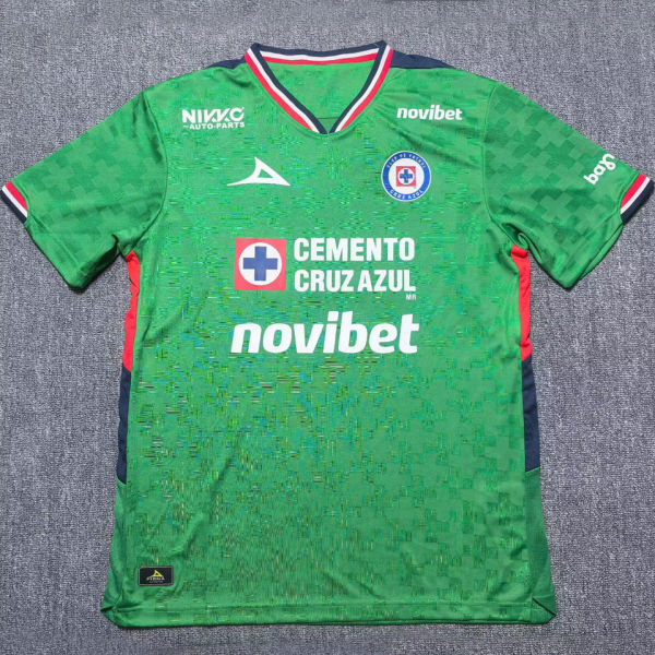 2025/26 Cruz Azul Green GK Fans Soccer Jersey