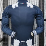 2025/26 Monterrey 80Th Anniversary Edition Player Version Long Sleeve Soccer Jersey 胸前队微是M长袖