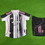 2025/26 JUV Home Player Version Kids Soccer Jersey 球员版童装