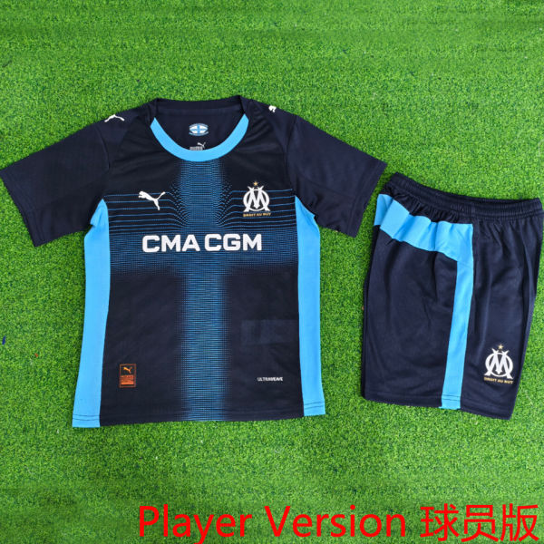 2025/26 MS Away Player Version Kids Soccer Jersey 球员版童装
