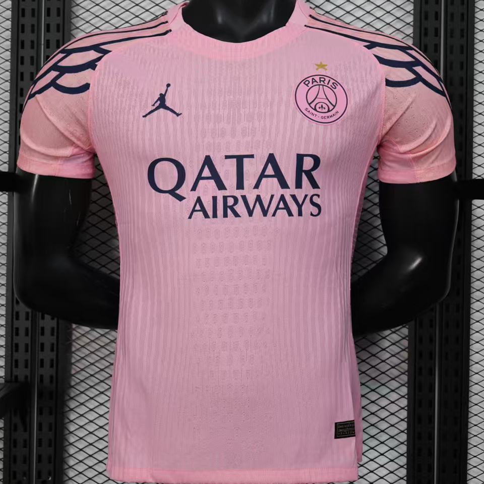 2025/26 Paris Saint-Germain Tercera Pink Versión Jugador