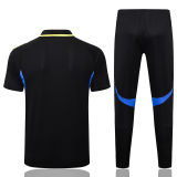 2025/26 M Utd Black POLO Training Tracksuit