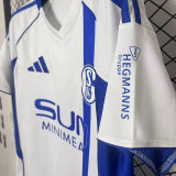 2025/26 Schalke 04 Away White Fans Soccer Jersey