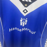 2025/26 Hamburger SV Away Blue Fans Soccer Jersey