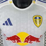 2025/26 Leeds United Home White Player Version Soccer Jersey