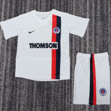 2002/2003 PSG Away Retro Kids Soccer Jersey