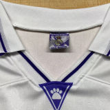 1996/1997 RM White Home Retro Long Sleeve Soccer Jersey