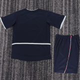 2002/2003 PSG Home Retro Kids Soccer Jersey