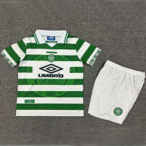 1997/1999 Celtic Home Retro Kids Soccer Jersey