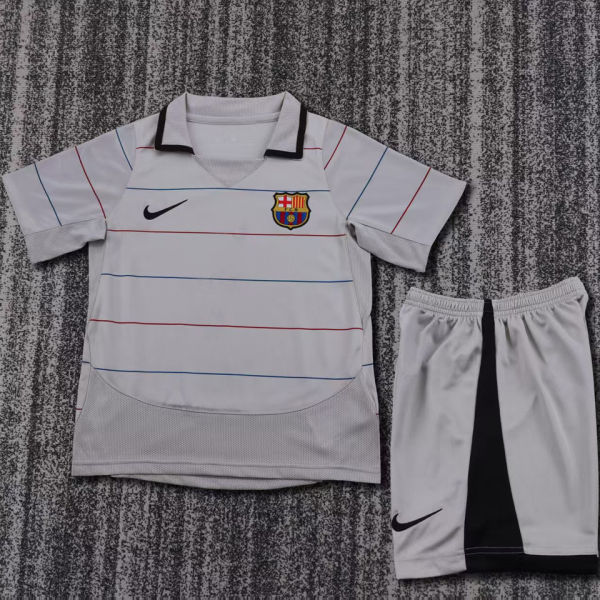 2003/2004 BA Away Retro Kids Soccer Jersey