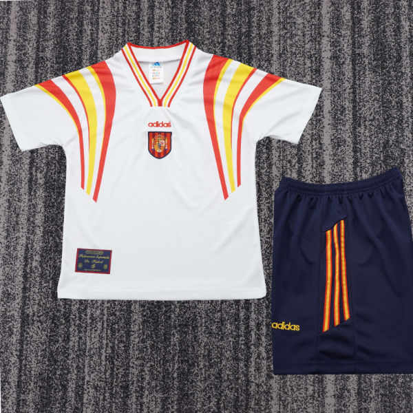 1996 Spain Third Kids Retro Soccer Jersey