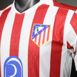 2025/26 ATM Home Player Version Long Sleeve Soccer Jersey