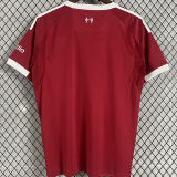 2025/26 LFC Home Red Fans Soccer Jersey 背有97标