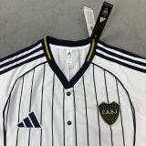 2025/26 Boca White Baseball T-Shirt