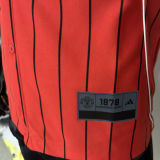 2025/26 M Utd Red Baseball Player Version T-Shirt  硅胶版