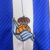 2025/26 Real Sociedad Home Fans Soccer Jersey
