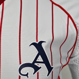 2025/26 ARS White Baseball Player Version T-Shirt  硅胶版