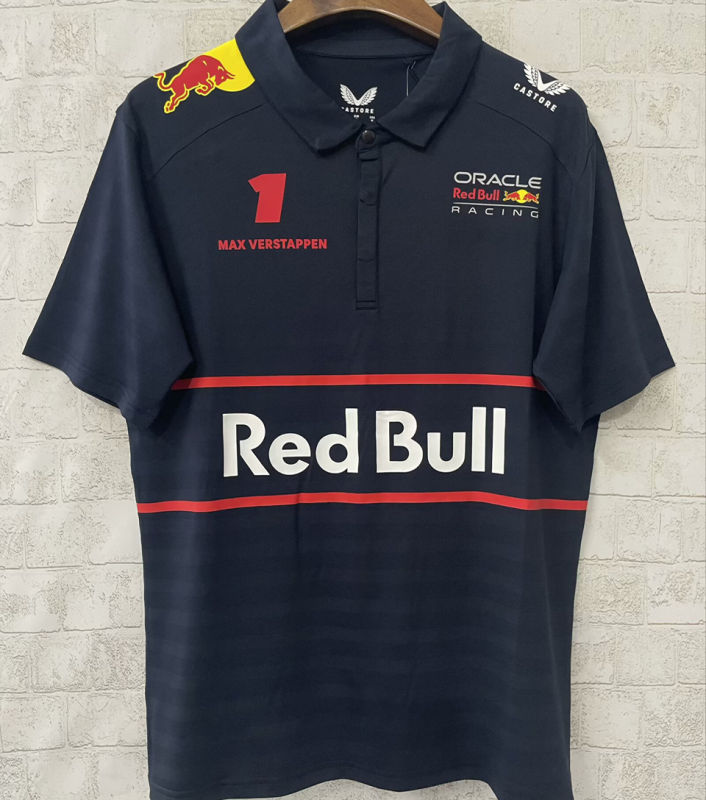 2025/26 Red Bull Racing F1 Black Team POLO T-Shirt