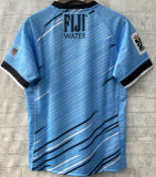 2025/26 Fiji Away Blue Rugby Jersey 斐济7人