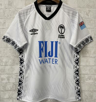 2025/26 Fiji Home White Rugby Jersey 斐济