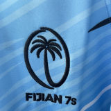 2025/26 Fiji Away Blue Rugby Jersey 斐济7人