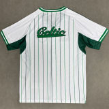 2025/26 Celtic White Baseball T-Shirt