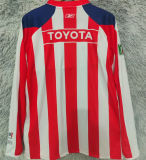 BOFO MY ANGEL #100 Chivas Home Retro Long Sleeve Soccer Jersey 2006/2007
