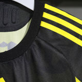 2025/26 Club America Home Player Version Soccer Jersey 背后广告黑色