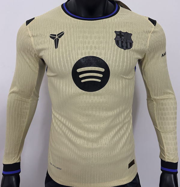 2025/26 BA Away Player Version Long Sleeve Soccer Jersey