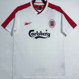 1998/1999 LFC Away White Retro Soccer Jersey