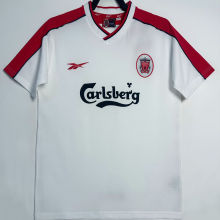 1998/1999 LFC Away White Retro Soccer Jersey