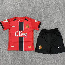 2025/26 Mallorca Home Red Kids Soccer Jersey