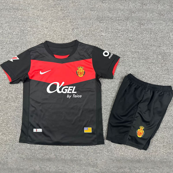 2025/26 Mallorca Third Black Kids Soccer Jersey