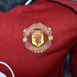 2025/26 M Utd Home Red Long Sleeve Player Version Jersey